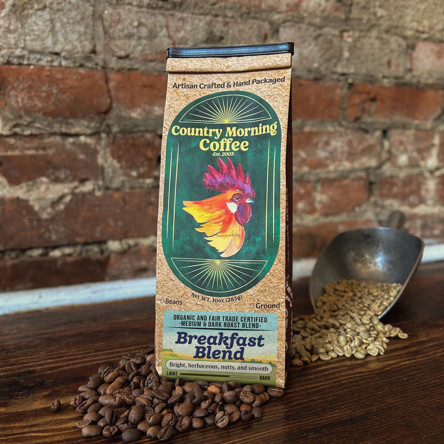 Organic and Fair Trade Certified Breakfast Blend