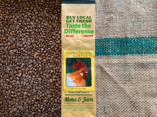 Organic and Fair Trade Certified Moka & Java